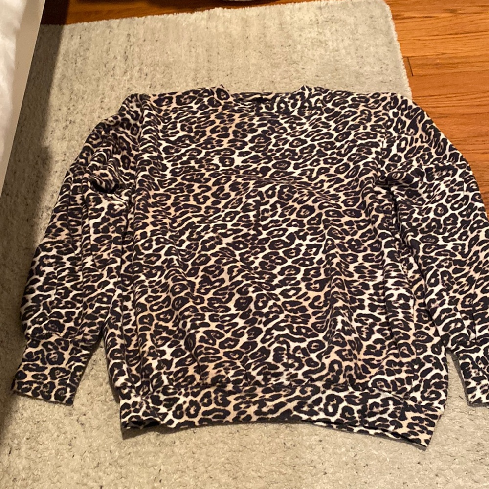 AFRM cheetah crew neck